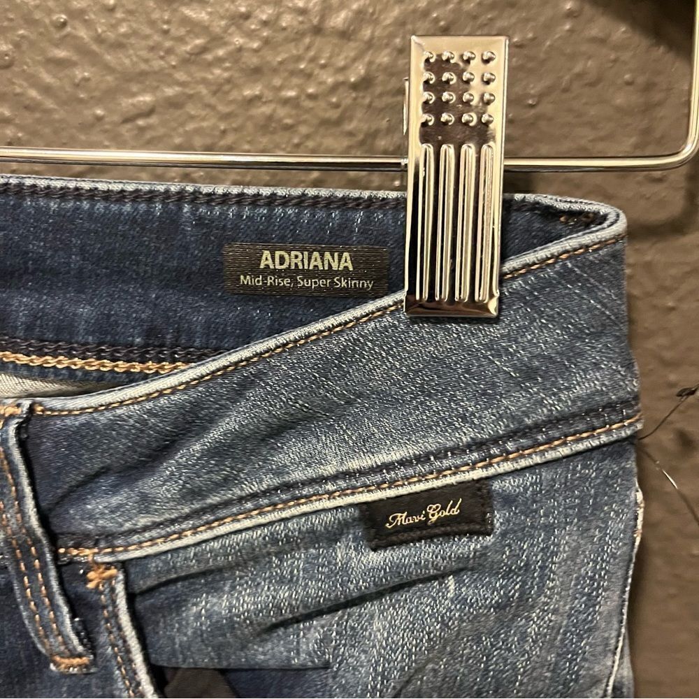 Mavi Gold Adriana Mid-Rise Super Skinny - Picture 7 of 12